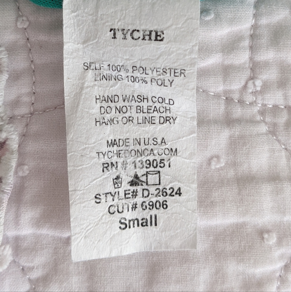 GREEN TRAPEZE DRESS size S - Picture 15 of 15